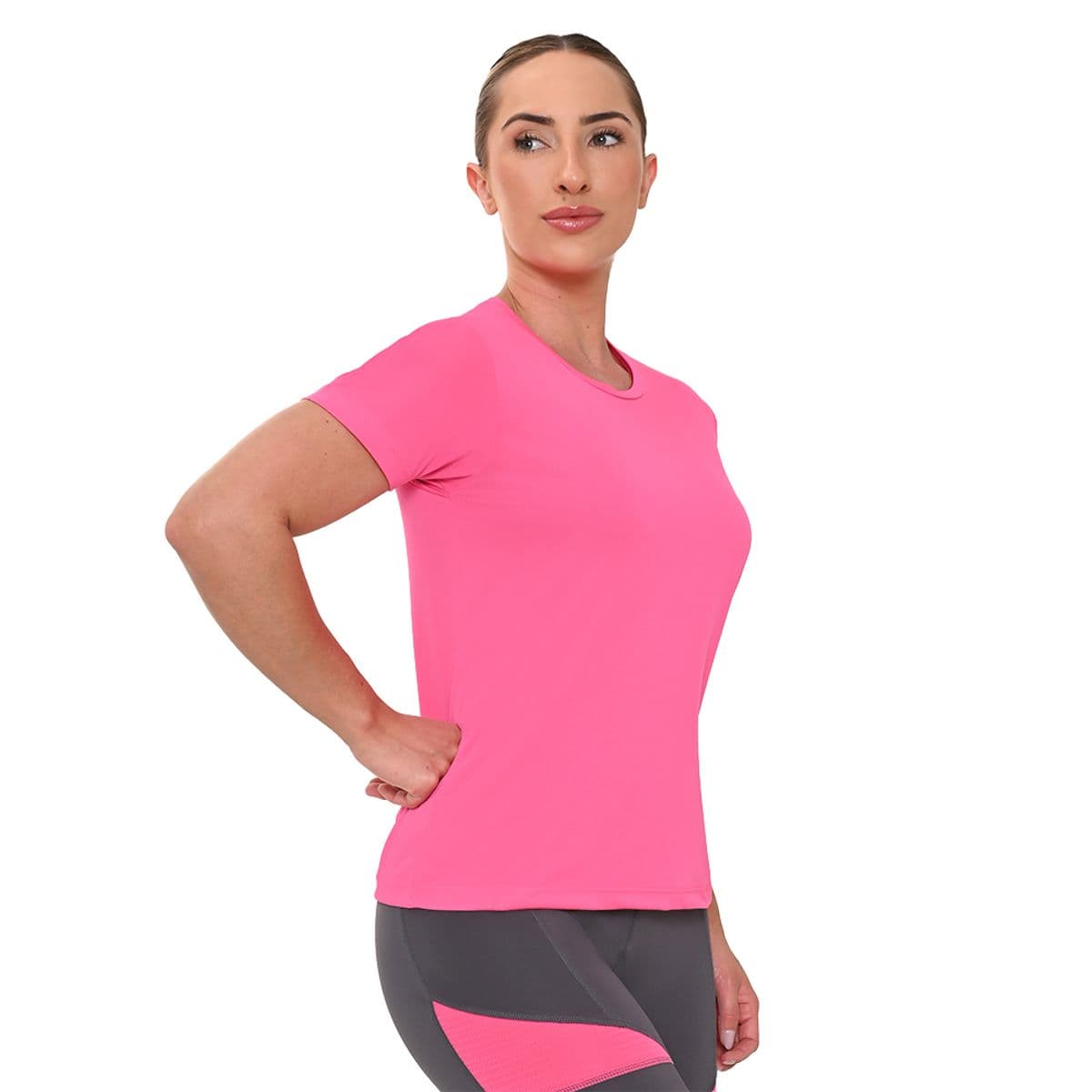 Camiseta Runner 1.0 Olympikus Feminina M Rosa