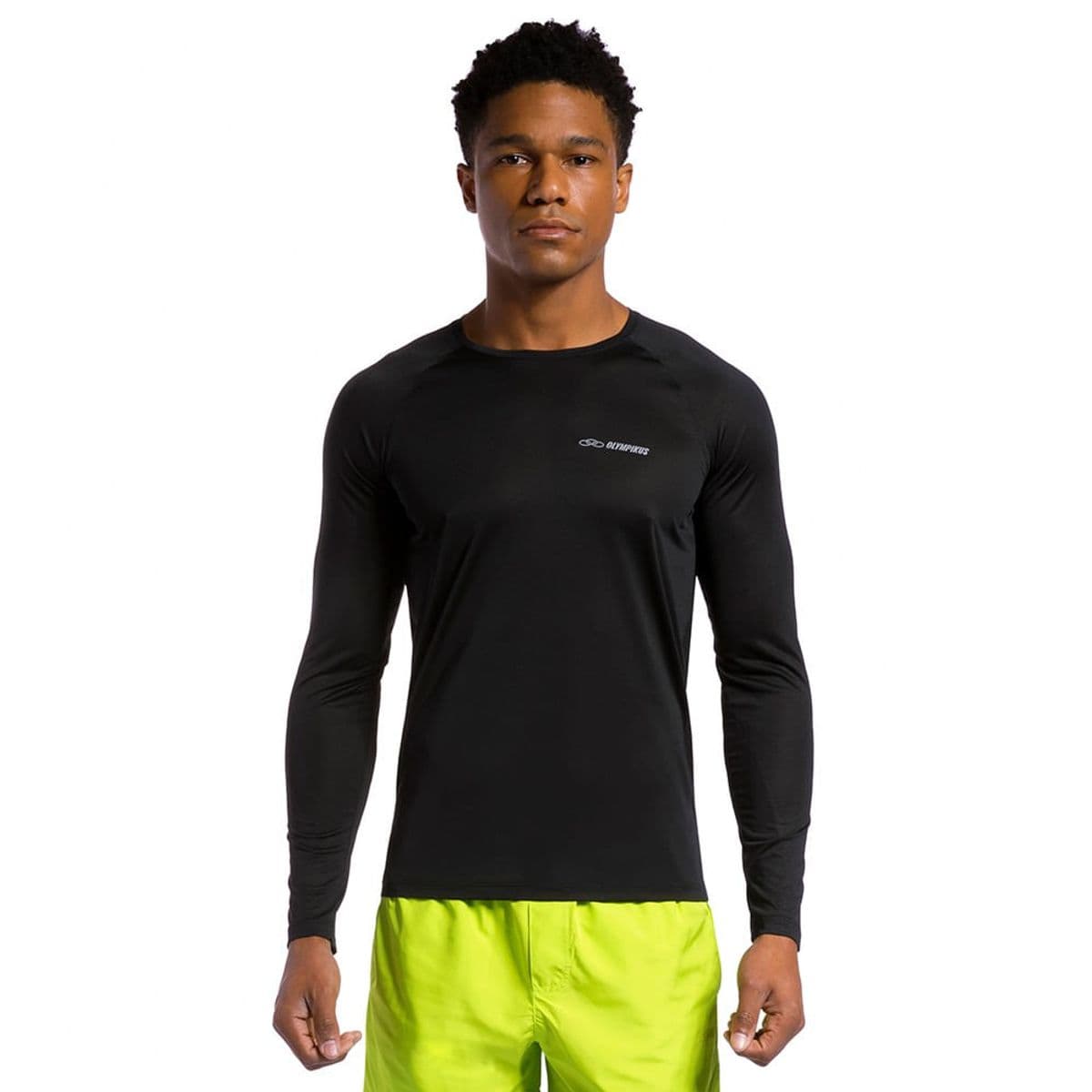 Camiseta Runner Manga Longa 2.0 Masculina M Preto