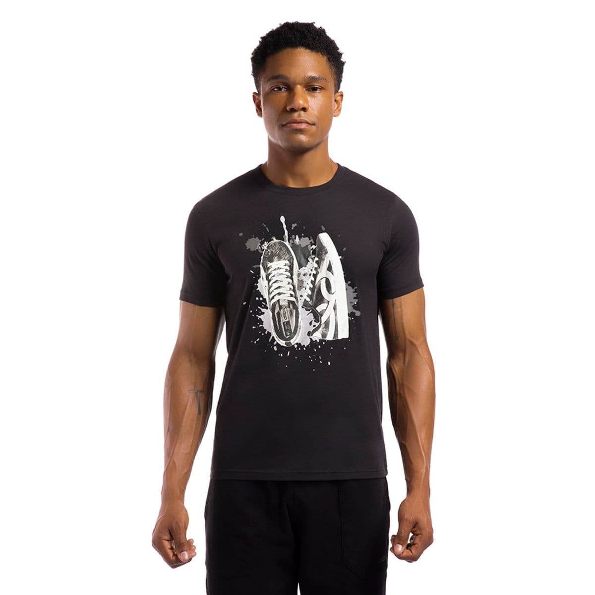 Camiseta Olympikus Comfy Splash M Preto