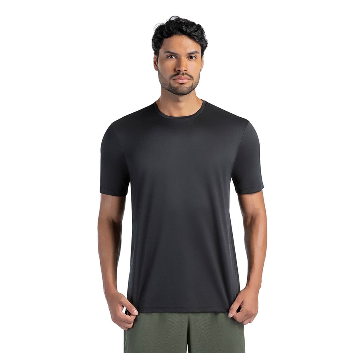 Camiseta Basic Logo Olympikus Masculina M Preto
