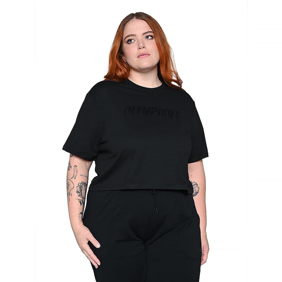 Camiseta Box Olympikus Feminina Plus Size G3 Preto