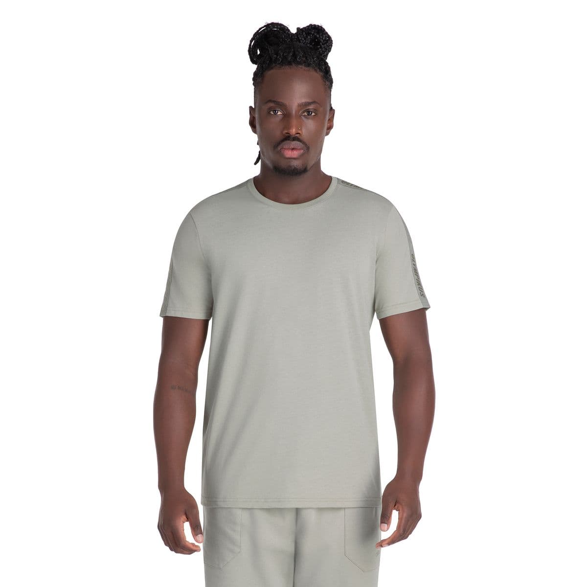 Camiseta Comfy Tape Olympikus Masculina M Bege