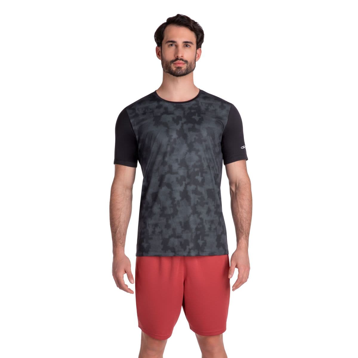 Camiseta Basic Estampada Olympikus G Preto