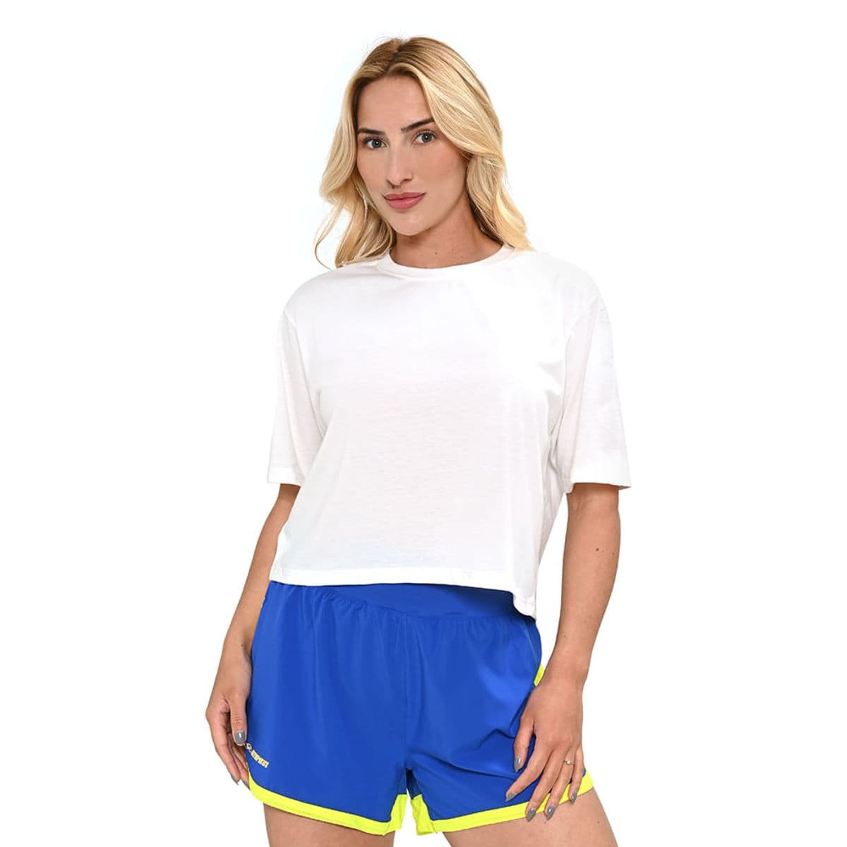 Camiseta Comfy Tape Olympikus Feminina G Bege