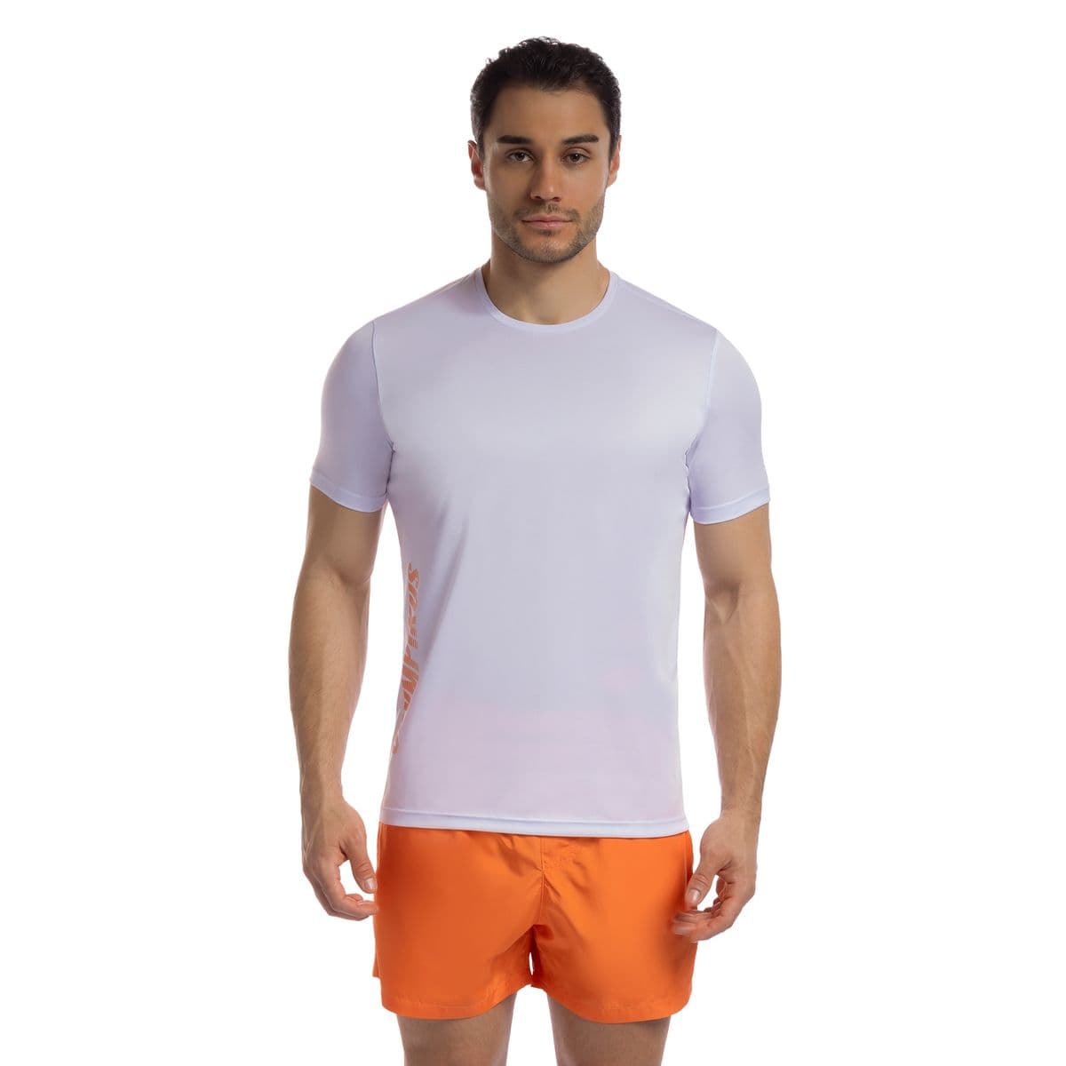 Camiseta Basic Logo Olympikus Masculina M Branco