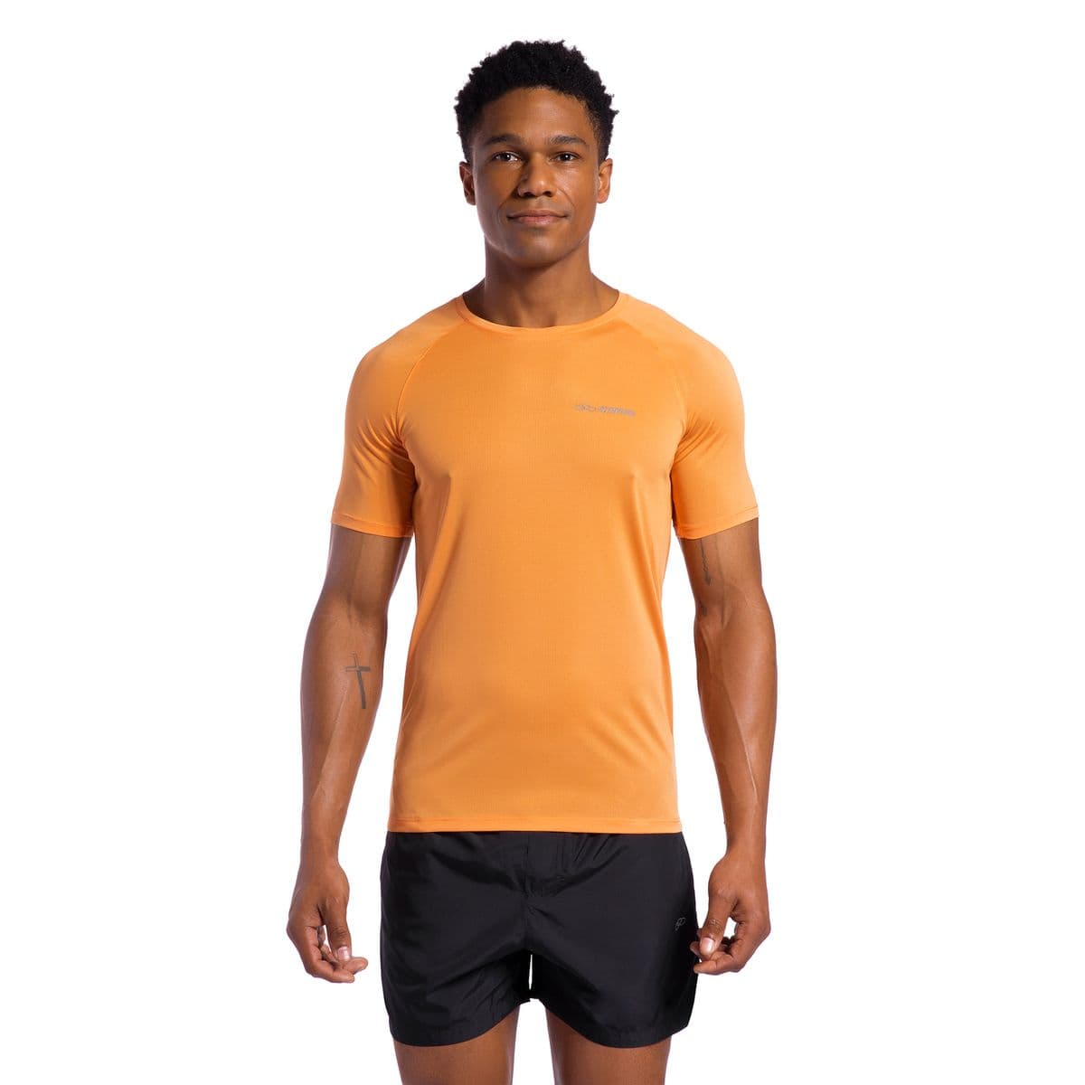 Camiseta Runner Manga Curta 2.0 Masculina GG Laranja