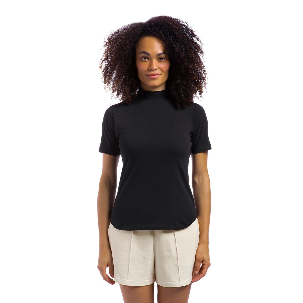 Camiseta Olympikus Comfy Gola Alta Feminina GG Preto