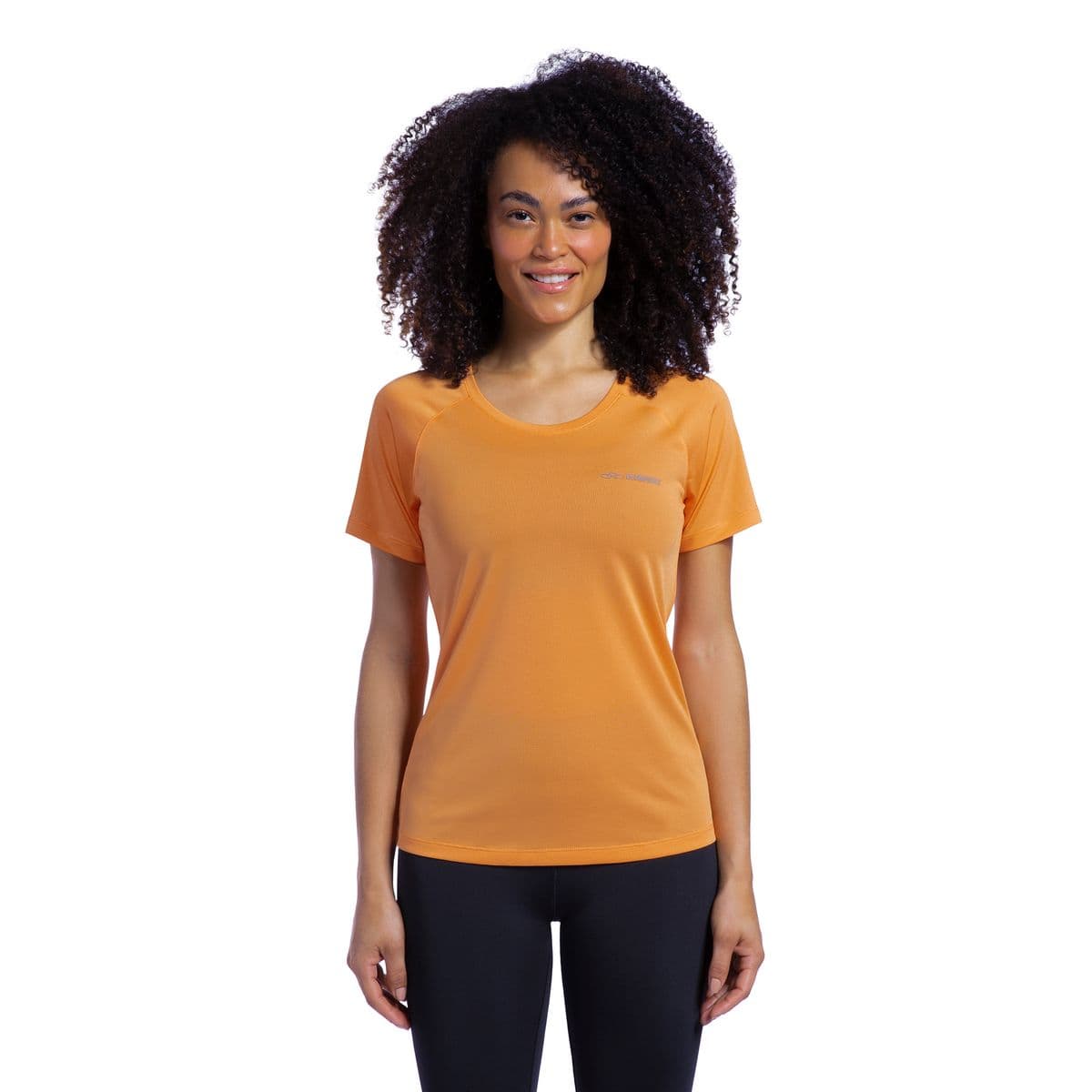 Camiseta Runner Manga Curta 2.0 Feminina GG Laranja