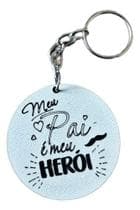 30 Chaveiros Dia Dos Pais Personalizado Em Mdf Pai Heroi - vianatto