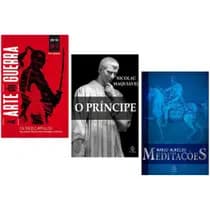 A Arte Da Guerra O Príncipe Meditações Combo Com Os 3 Clássicos Para Transformar Sua Mentalidade Sun Tzu Marco Aurelio Nicolau Maquiavel - Grupo Orion