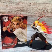 Action Figure Rengoku Kyoujurou Anime Demon Slayer Boneco Colecionavel Kimetsu no Yaiba Estatueta