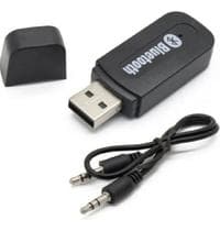 Adaptador Bluetooth De Carro P2 Usb Veiculo Caixa Som Radio - New