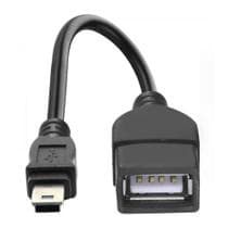 Adaptador Cabo OTG Tipo C Mini Macro USB Macho - E-Connect