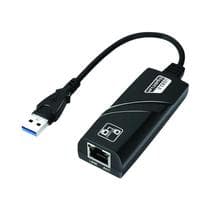 Adaptador Ethernet Gigabit USB 3.0 Tipo C Para RJ45 100/1000Mbps Placa De Rede Com Fio Para PC - Jumpeak