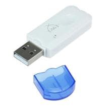 Adaptador Receiver Transmissor Musicas Áudio Bluetooth Usb Pendrive Com Microfone - PONTO DO NERD