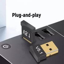 Adaptador Receptor USB Bluetooth 5.0 Plug And Play Usb Transmissor de Audio Para Notebook Computador - Kohle