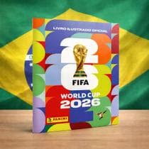 Álbum Copa 2026 Original Panini Capa Mole Brochura Envio Imediato Garanta o seu Não deixe Escapar .