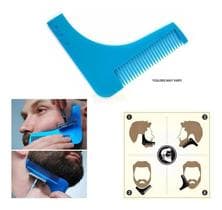 Alinhador de Barba para Homens Modernos Pente de Plástico Régua de Guia de Barbearia em Casa CWB - Molde Alinhador de Barba Profissional Pente