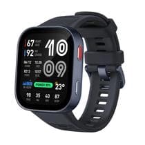 Amazfit Relógio inteligente Bip Max de 46 mm, bateria de 20 dias, tela AMOLED de 5.3 cm, GPS e mapas gratuitos, IA, cham