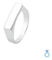 Anel Sinete Feminino Masculino Prata 925 Legitima - ISA RONCARI JOIAS