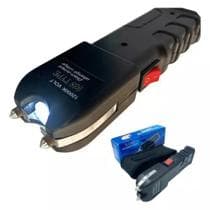 Aparelho Lanterna Led Tática 928 Auto Defesa 12.000w kit completo - Genérico