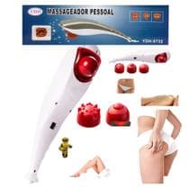 Aparelho massageador eletrico com infravermelho alivio dores musculares 110V - YDH