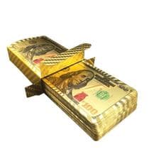 Baralho Dolar Dourado Poker Truco Cartas Jogos MT066 - Ds