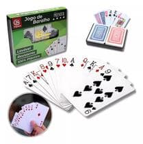 Baralho Duplo Resistente Lavável 100% Plástico 104 Cartas - JOGOS