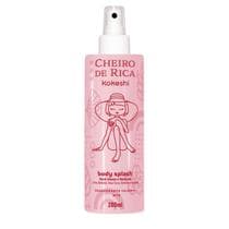Body Splash Corporal Cheiro de Rica N3 Kokeshi 200ml Floral Intenso Adocicado - Kokeshi Cosméticos