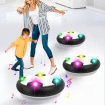 Bola Flutuante Hover Ball Futebol força do ar bate e volta Criança Luz presente natal - BOLA-FLUT