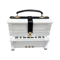 Bolsa De Designer De Luxo Para Mulheres, Bolsa Transversal Em Forma De Piano, Feita À Mão, Bolsa Com - NONE