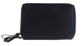 Bolsa de maquiagem Kososuru pequena impermeável para bolsa feminina preta