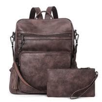 Bolsa de mochila CLUCI Leather Fashion Designer para mulheres