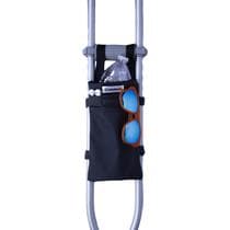 Bolsa de muletas Crutcheze Black Impermeável Lavável Designer