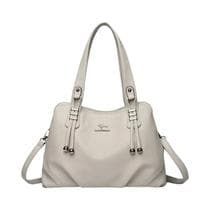 Bolsa De Ombro De Couro Luxuosa Para Mulheres, Designer, 3 Camadas, Bolsa Transversal, Moda 2024 - VANDERWAH