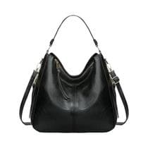 Bolsa de Ombro Feminina de Couro Didabear - Grande Capacidade, Estilo Vintage