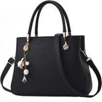 Bolsa Feminina Baú Média Tote Alça De Mão E Transversal de Mão Casual Passeio Barata Grande Presente - Carrken