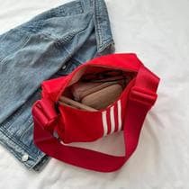 BOLSA FEMININA CASUAL E ESPORTIVA LEVE C/ GRANDE CAPACIDADE Cor:Bege - AMEIMI