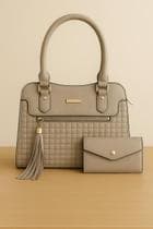Bolsa Feminina Estruturada com Alça de Mão e Transversal Média Elegante, Versátil Ideal para o Dia a Dia com Muito Estilo - Outra