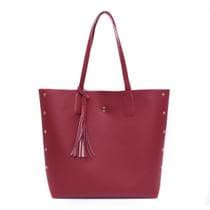 Bolsa Feminina Grande Sacola Espaçosa Compacta Alça de Ombro Transversal - M R N COMERCIO DE BOLSAS LTDA