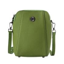 Bolsa tiracolo Honypove Designer Leather para mulheres verde