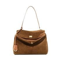Bolsa Tote De Couro Suede De Grande Capacidade Para Mulheres, Designer De Luxo Para Outono E Inverno - NONE
