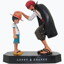 Boneco One Piece Shanks e Luffy 18cm Action Figure - Genérica