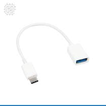 Cabo Adaptador Otg Tipo C x Usb 3.0 Fêmea Para Smartphone Tablet Mouse Teclado Pen Drive no Celular - HIT