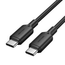 Cabo Carregador Usb-c P/ Tipo C 60w 3a Turbo Vention 2 Metro - Bbacomercio