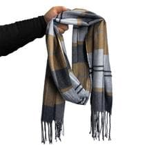 Cachecol Lenço Feminino Para Inverno Redstar Winter Em Xadrez Poliéster