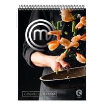 Caderno de Receitas Espiral Superior Masterchef Pautado 76 Folhas Animativa - SÃO DOMINGOS