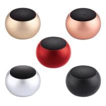 Caixinha Som Bluetooth Tws Metal Mini Speaker Amplificada 3w - Kapbox