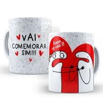 Caneca Dia dos Namorados Casal Personalizada Flork Engraçada - loja dinka
