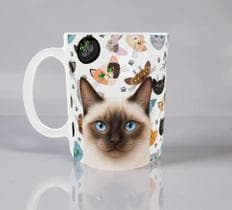 Caneca Personalizada Gato Porcelana Linda Lembrança - Tav